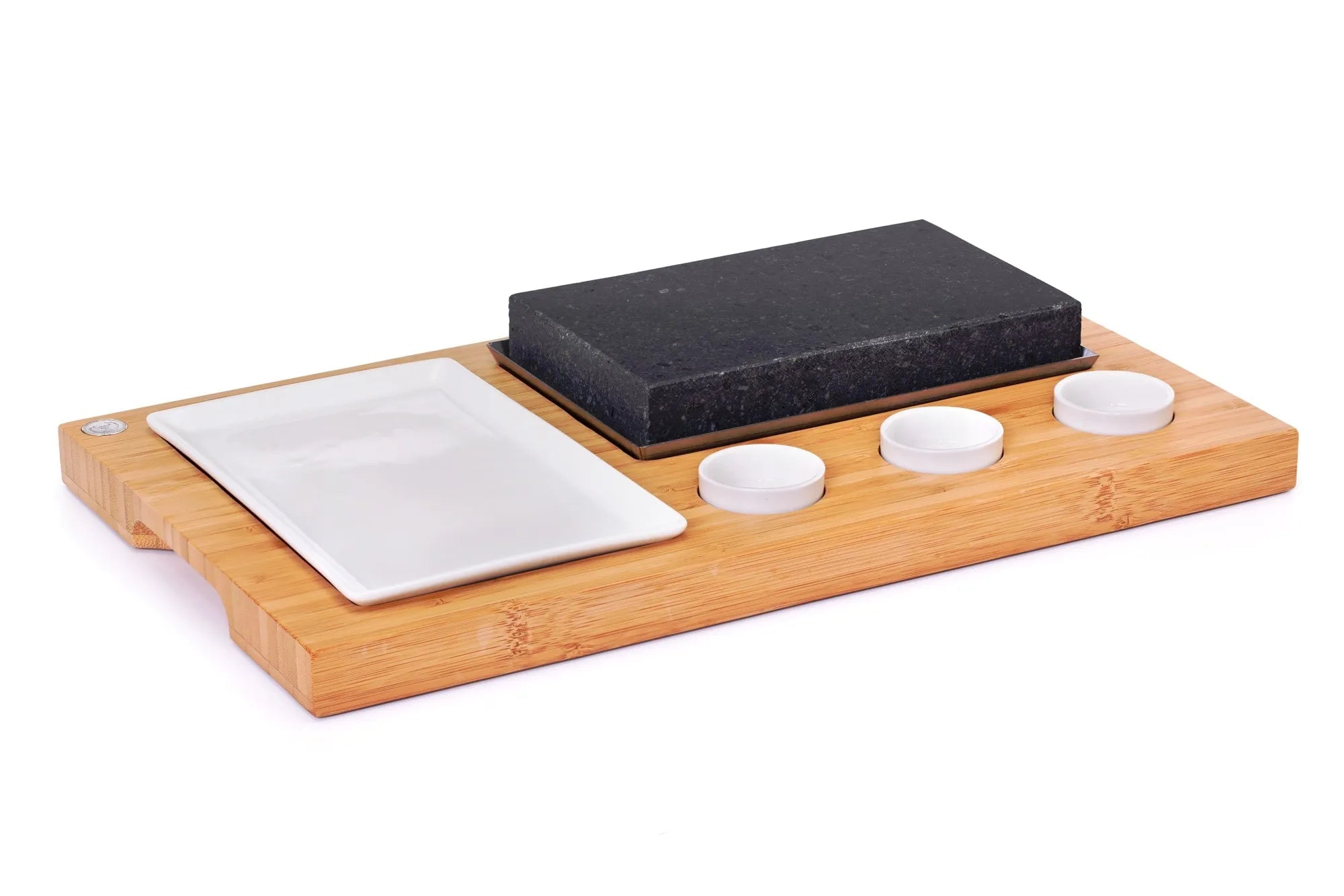 The SteakStones Sizzling Steak Set